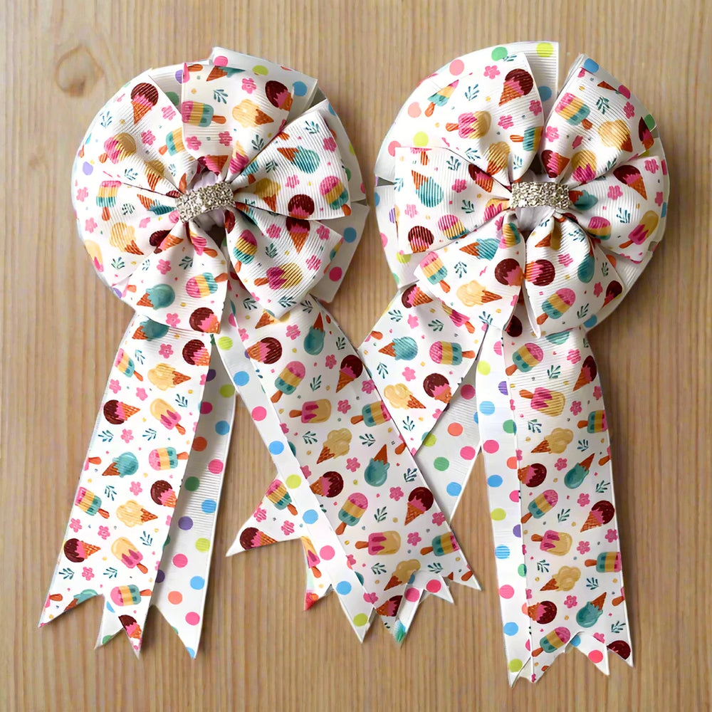 Children's Ponytail Show Bows - Equine Exchange Tack Shop