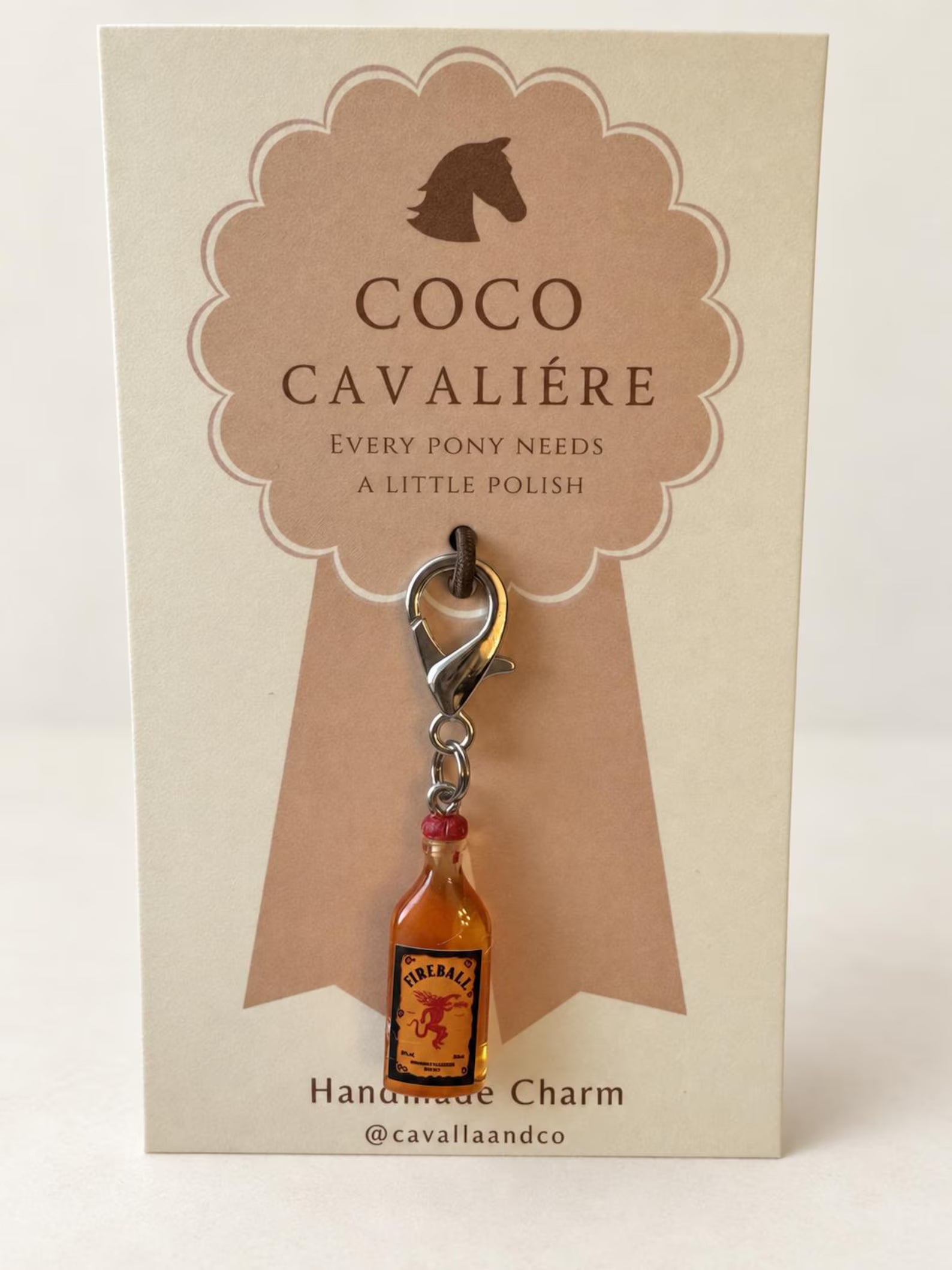 Fireball Bridle Charm
