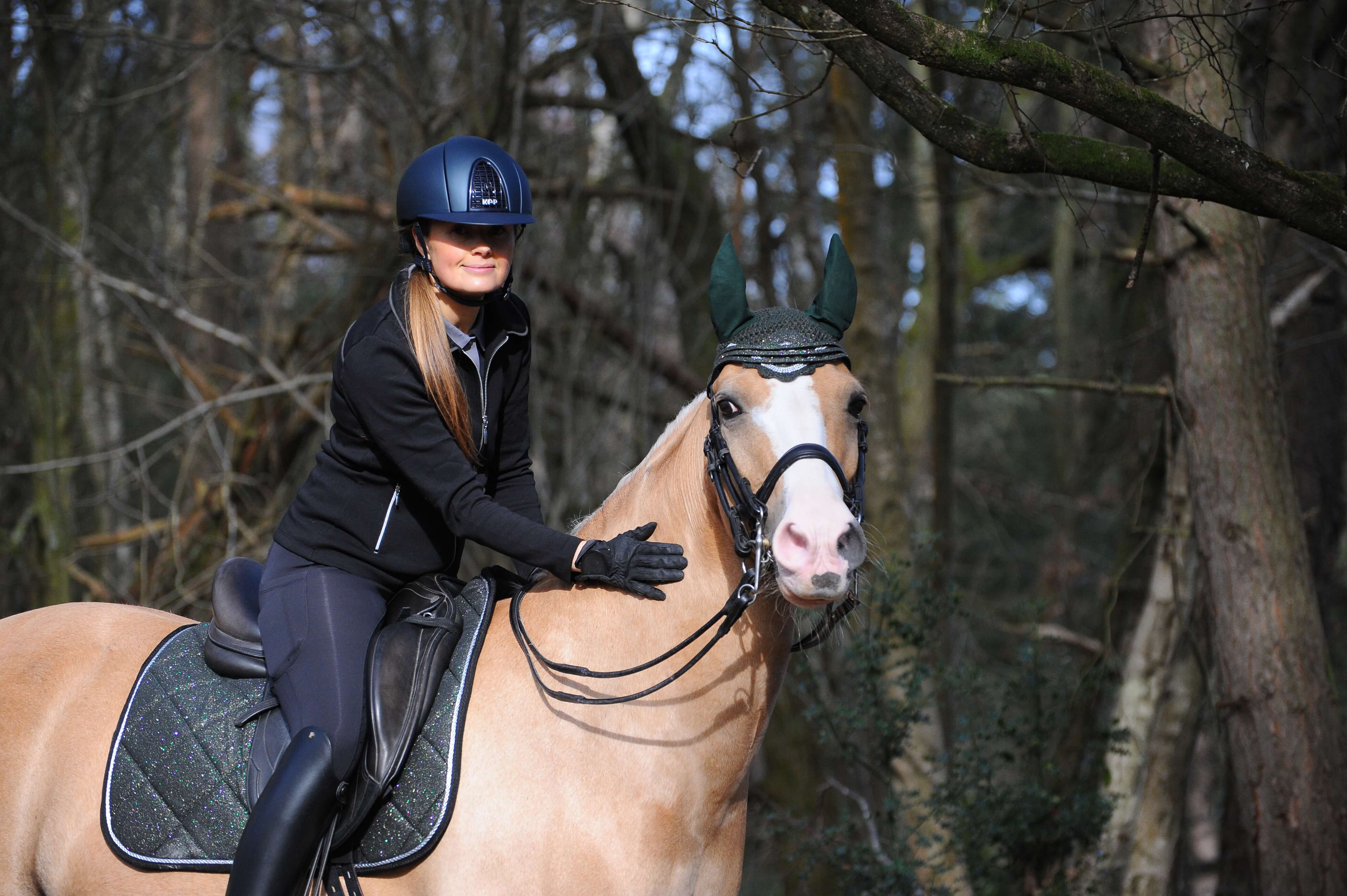 Jade Green Browband - Equine Exchange Tack Shop