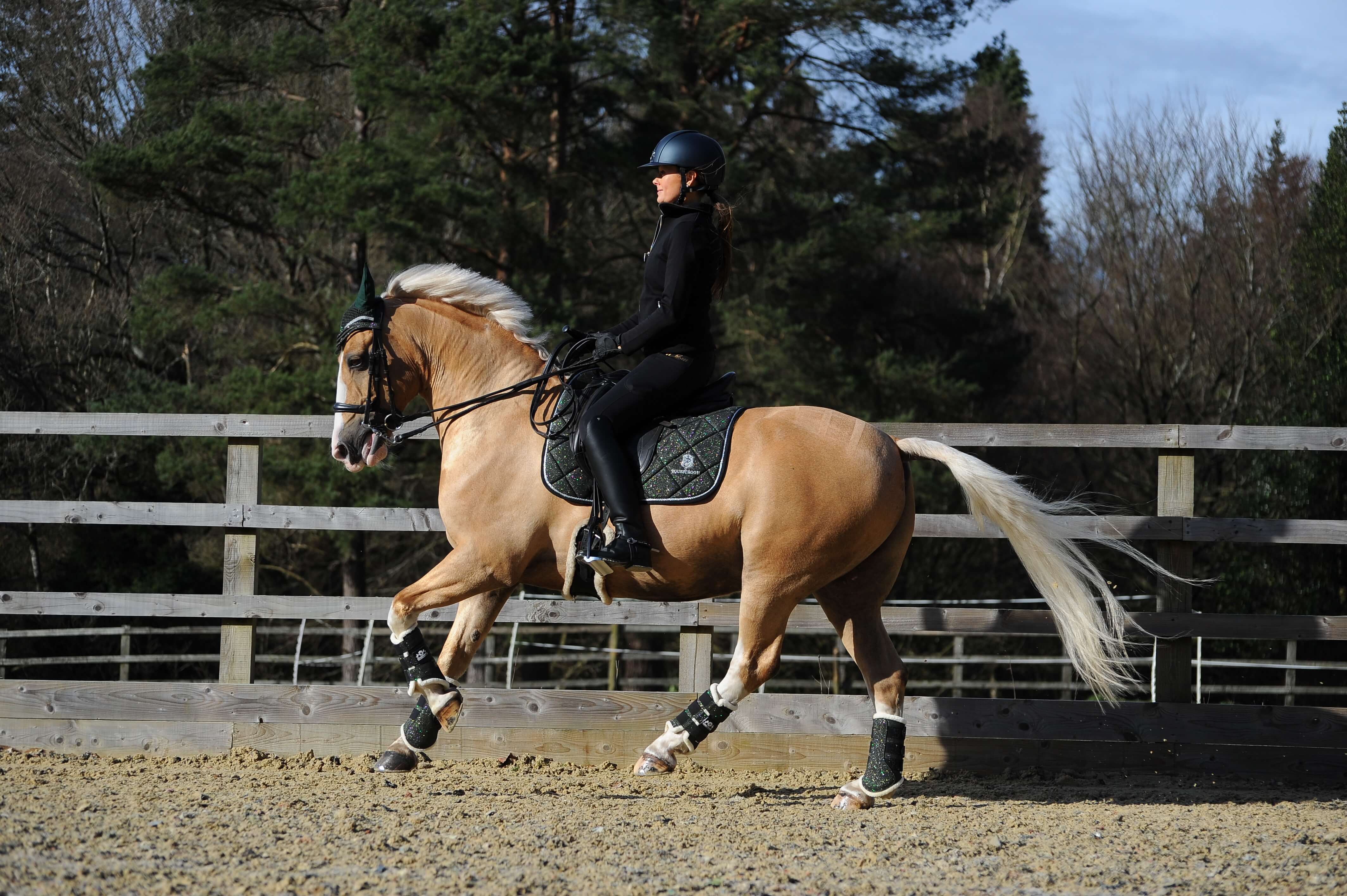 Jade Green Saddle Pad Set - Equine Exchange Tack Shop