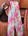 Pink Cactus Cinch Strap Set - Equine Exchange Tack Shop