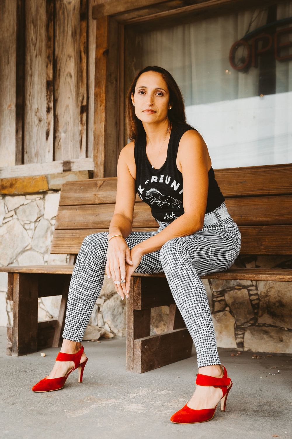 Athletic Breech - Houndstooth - Equine Exchange Tack Shop