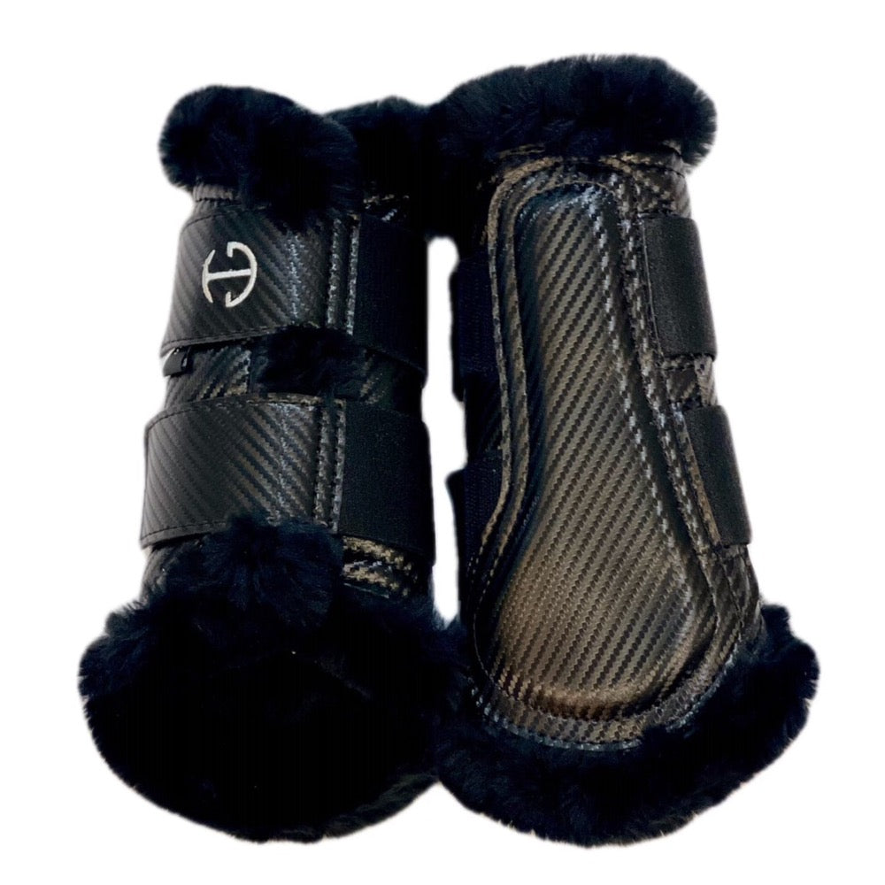 Carbon Tech Collection Brushing Boots - Black - Equine Exchange Tack Shop