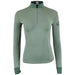 Roxana - Sage & Hunter Green Long Sleeve Riding Shirt  