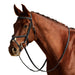 image_addtnl_1 - Black - Dublin Padded Mono Crown Fancy Stitch Grackle Bridle - .jpg