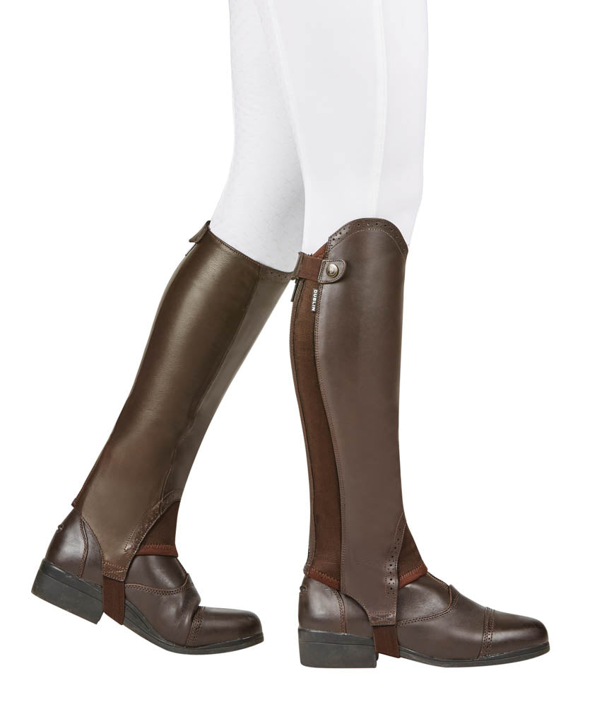 image_addtnl_1 - Brown - Dublin Evolution Rear Zip Half Chaps - .jpg