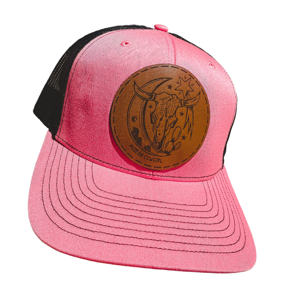 Desert Night Leather Patch Hat - Equine Exchange Tack Shop