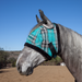 Fly Mask with Fleece Trim - Open Ear Design - 73% UV Blocking  