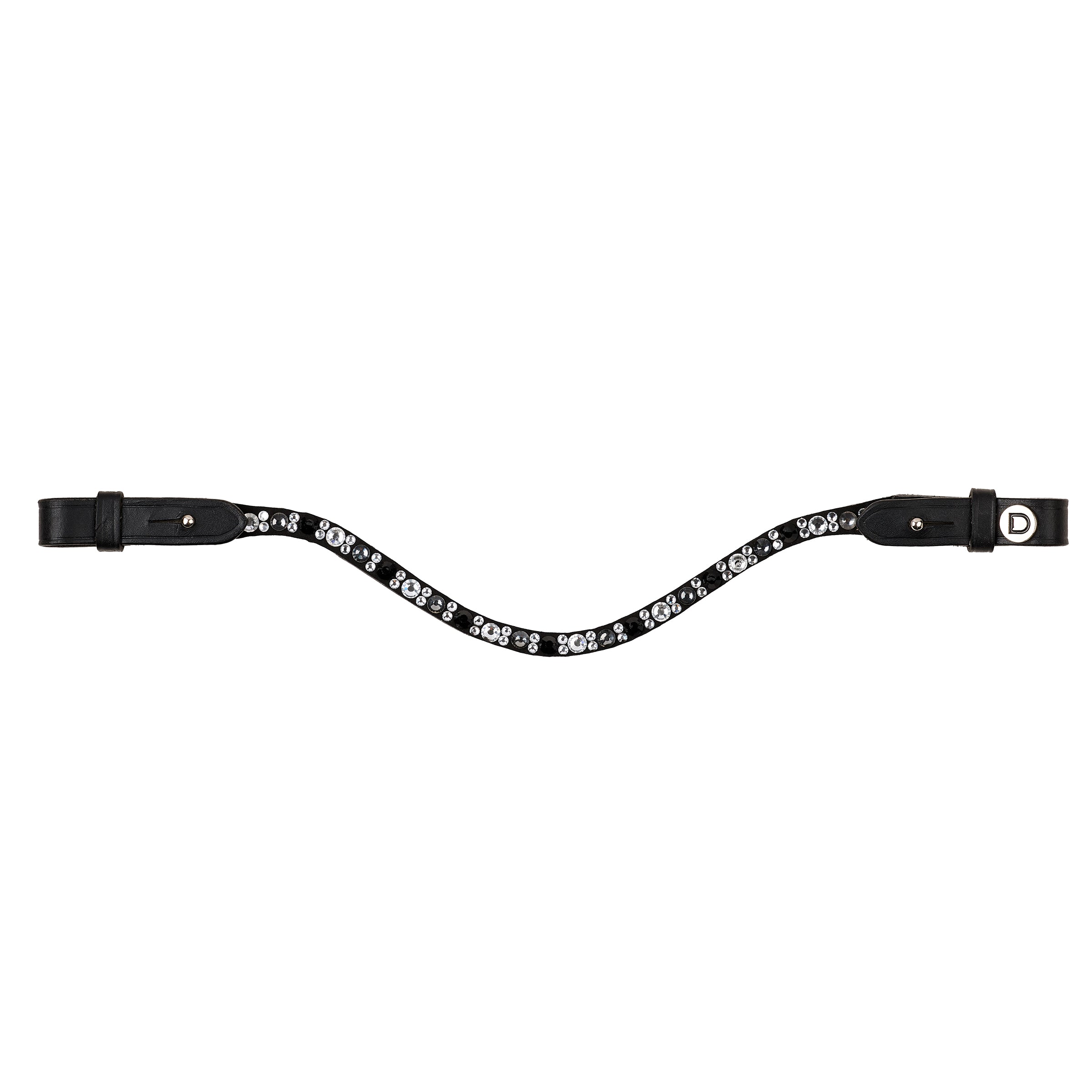 image_main - Black/Black - Dublin Ombre Diamante Browband - .jpg