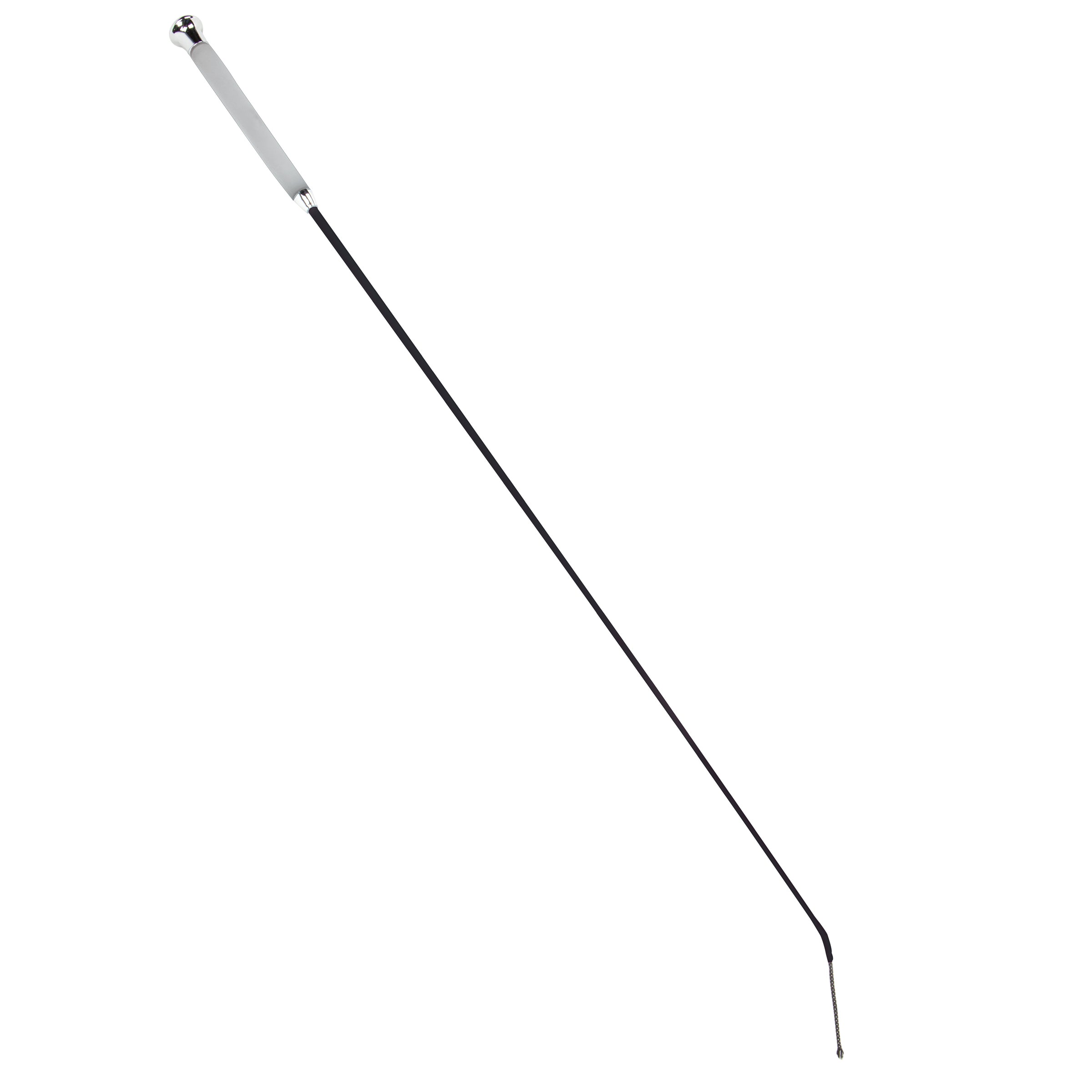 image_main - Black/Silver - Dublin Dressage Whip with Gel Handle - .jpg