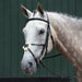 image_main - Black - Collegiate Essential Padded Raised Figure 8 Bridle - .jpg