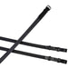 image_main - Black - Collegiate Essential Plain Flat Reins - .jpg
