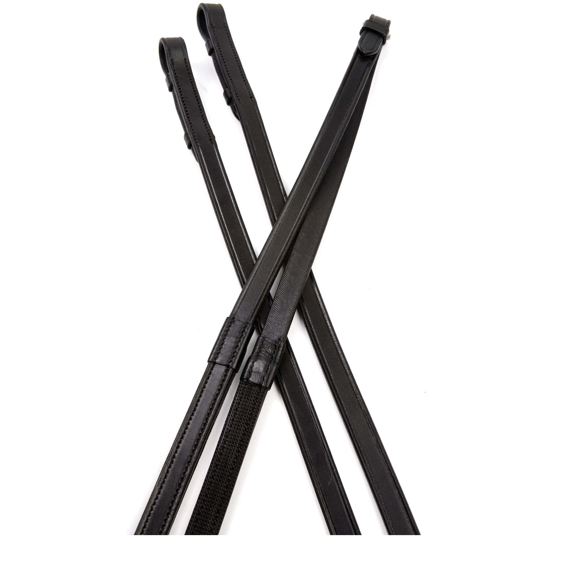 image_main - Black - Collegiate One Sided Rubber Reins IV - .jpg