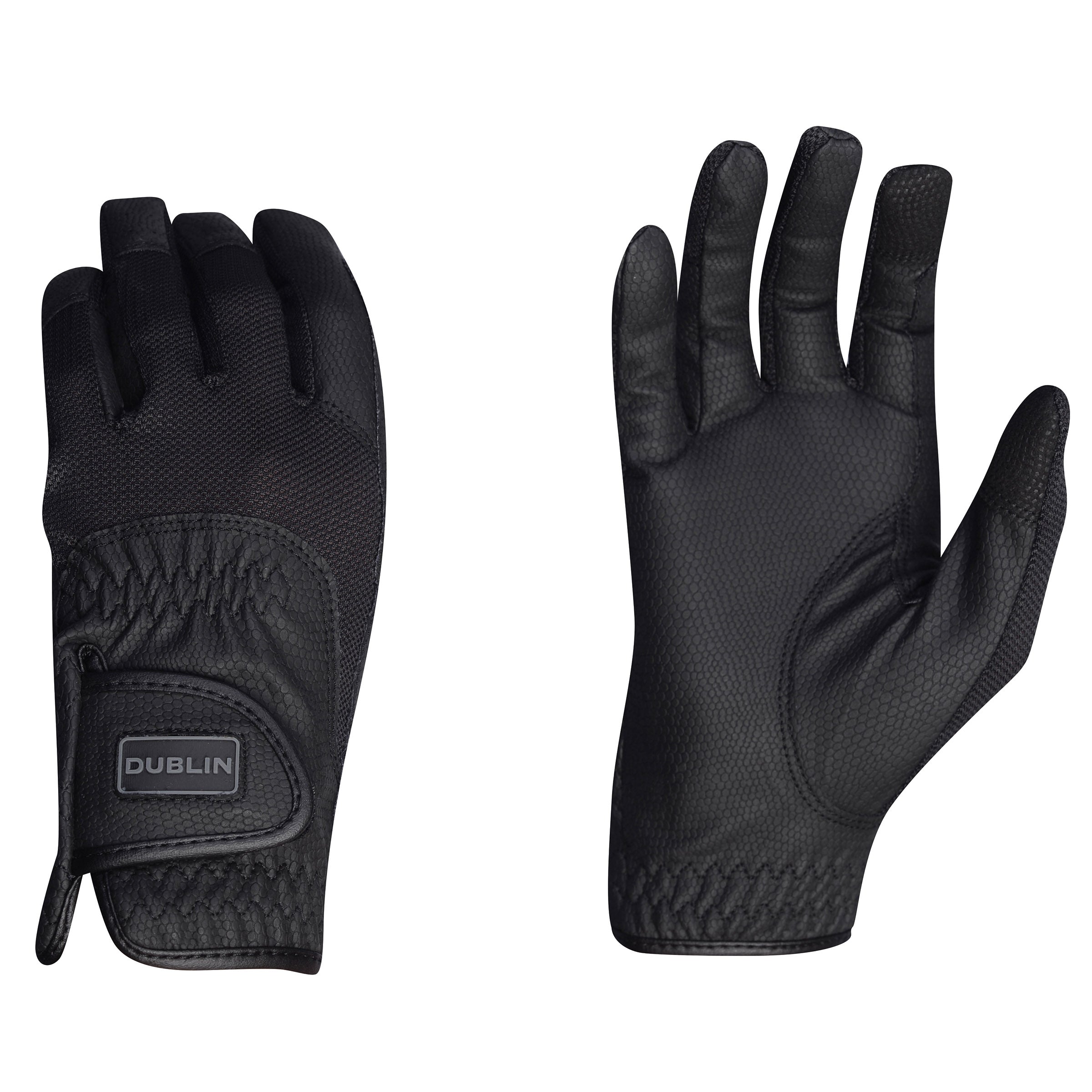 image_main - Black - Dublin Breathable Mesh Riding Gloves - .jpg