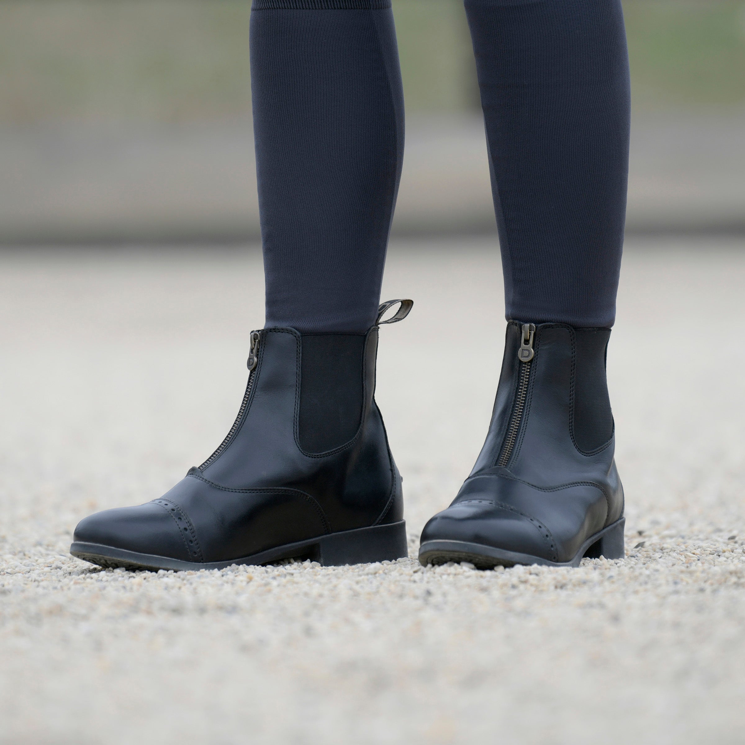 image_main - Black - Dublin Foundation Zip Paddock Boots II - .jpg
