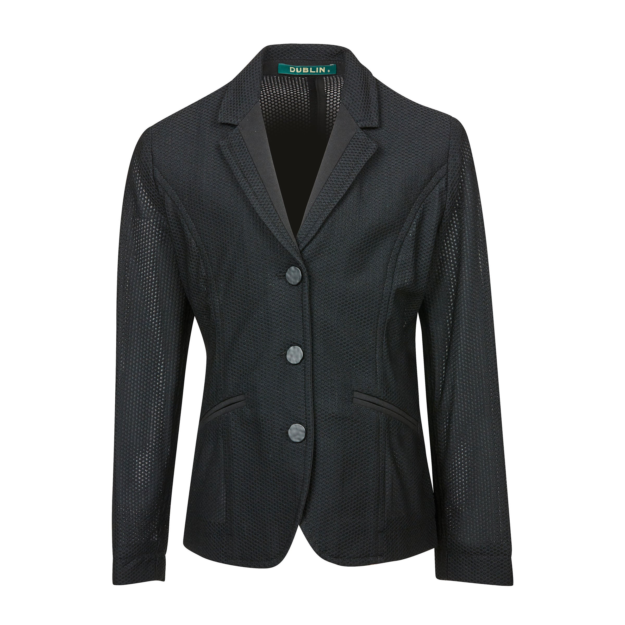 image_main - Black - Dublin Hanna Mesh Tailored Jacket II - .jpg
