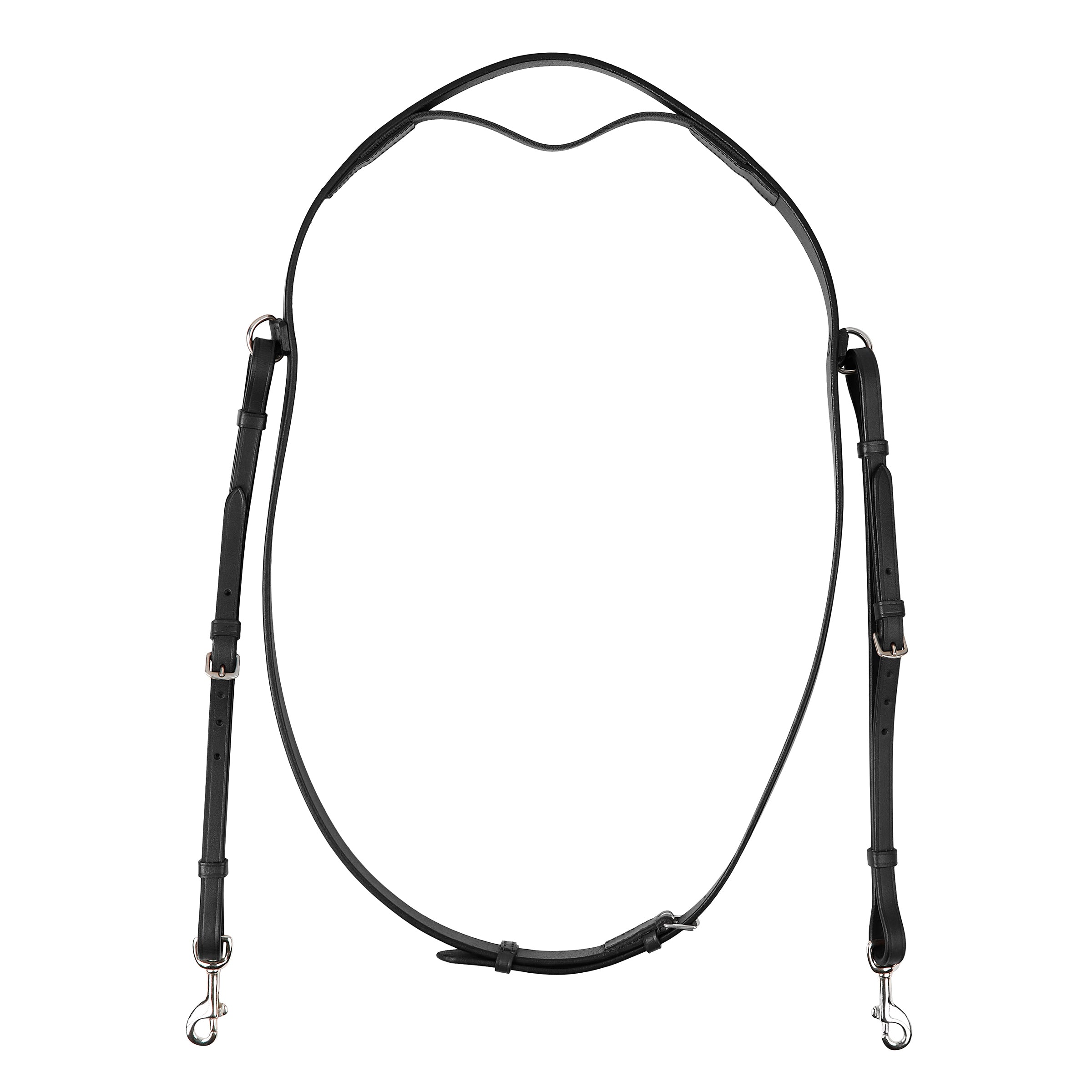 image_main - Black - Dublin Leather Neck Strap with Attachment - .jpg