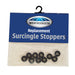 image_main - Black - WeatherBeeta Rubber Surcingle Stoppers 10 Pack - .jpg