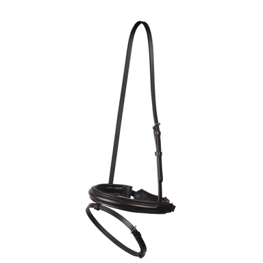 image_main - Brown - Collegiate Essential Padded Raised Crank Noseband - .jpg
