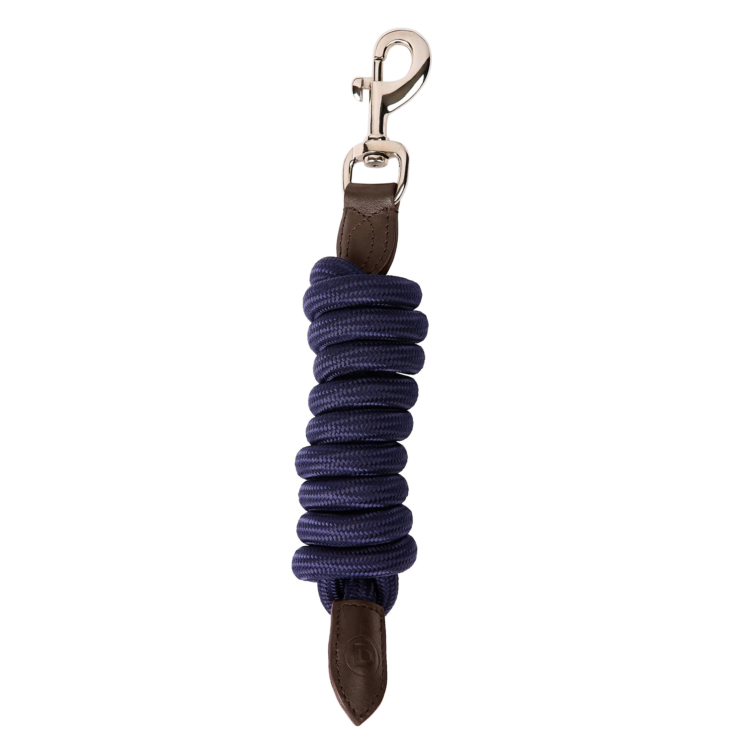 image_main - Navy/Brown - Dublin Leather Rope Lead - .jpg