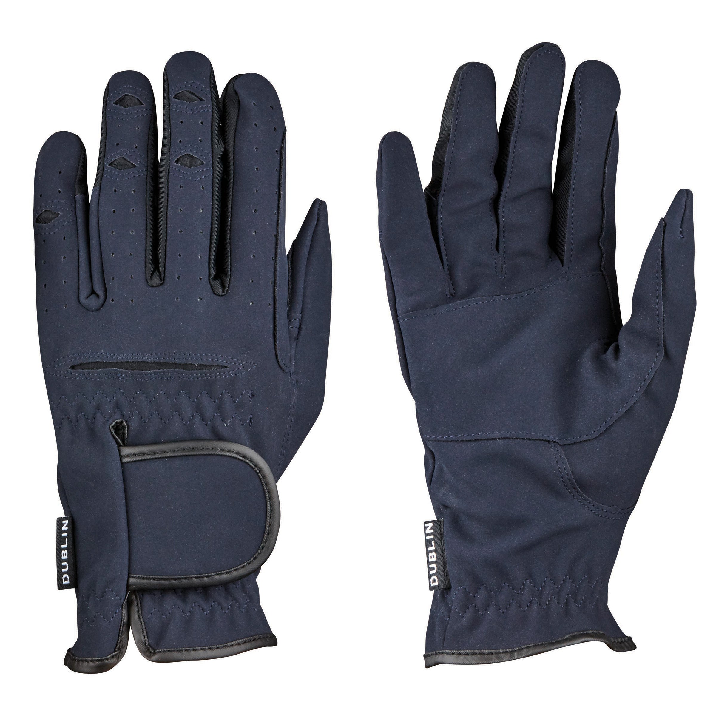 image_main - Navy - Dublin Everyday Mighty Grip Riding Gloves - .jpg