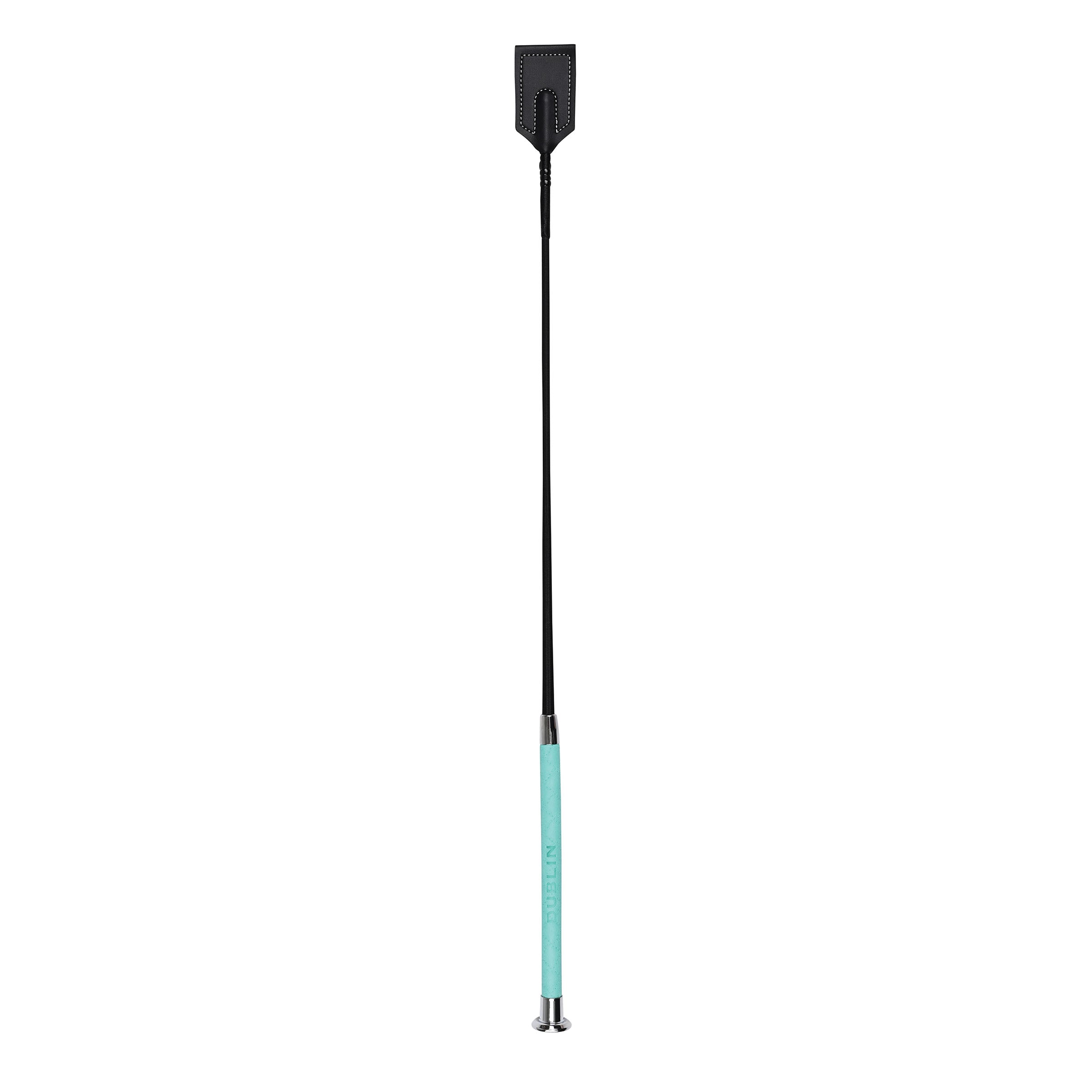 image_main - Turquoise - Dublin Fancy Stitch Leather Crop - .jpg