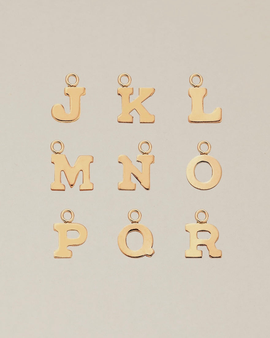 Letter Charms - Equine Exchange Tack Shop