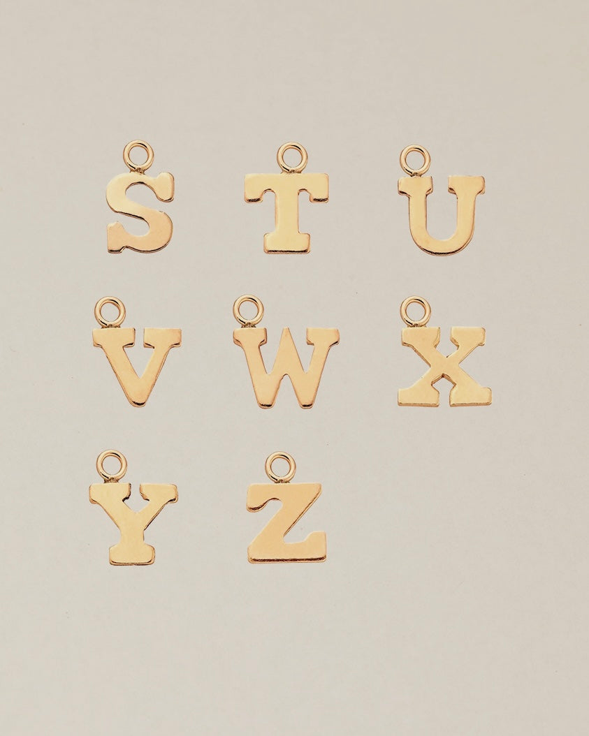Letter Charms - Equine Exchange Tack Shop