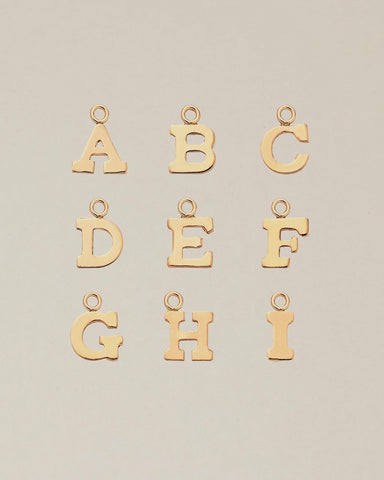 Letter Charms - Equine Exchange Tack Shop