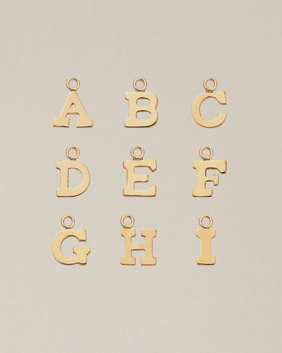 Letter Charms - Equine Exchange Tack Shop