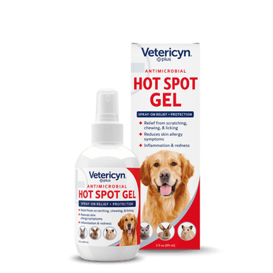 Vetericyn Plus Hot Spot Antimicrobial Gel For Pets 3oz - Equine Exchange Tack Shop