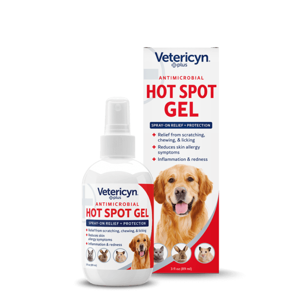 Vetericyn Plus Hot Spot Antimicrobial Gel For Pets 3oz - Equine Exchange Tack Shop