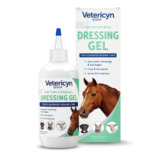 Vetericyn Plus Antimicrobial Dressing Gel 8oz - Equine Exchange Tack Shop