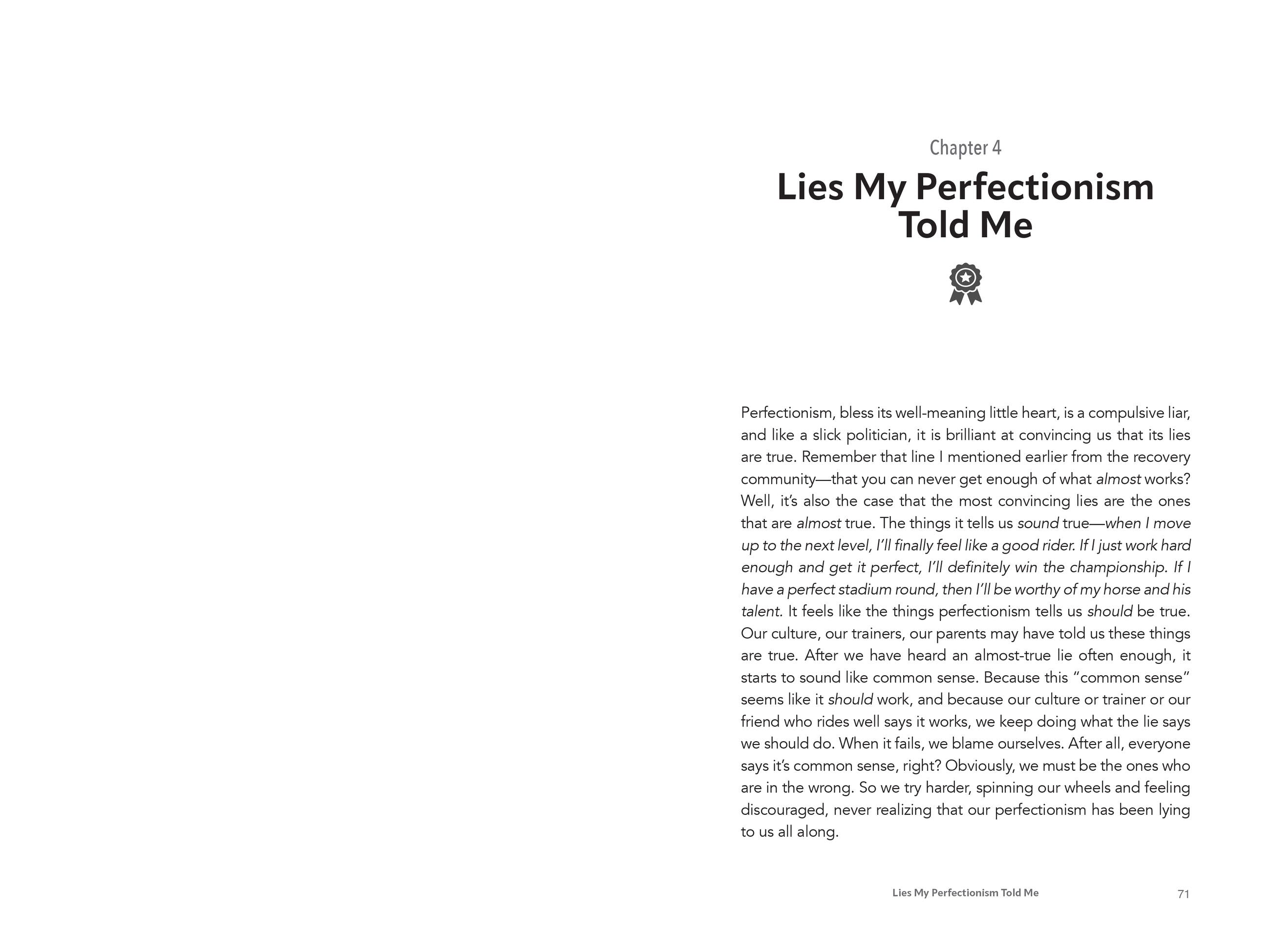 The Imperfect Ride