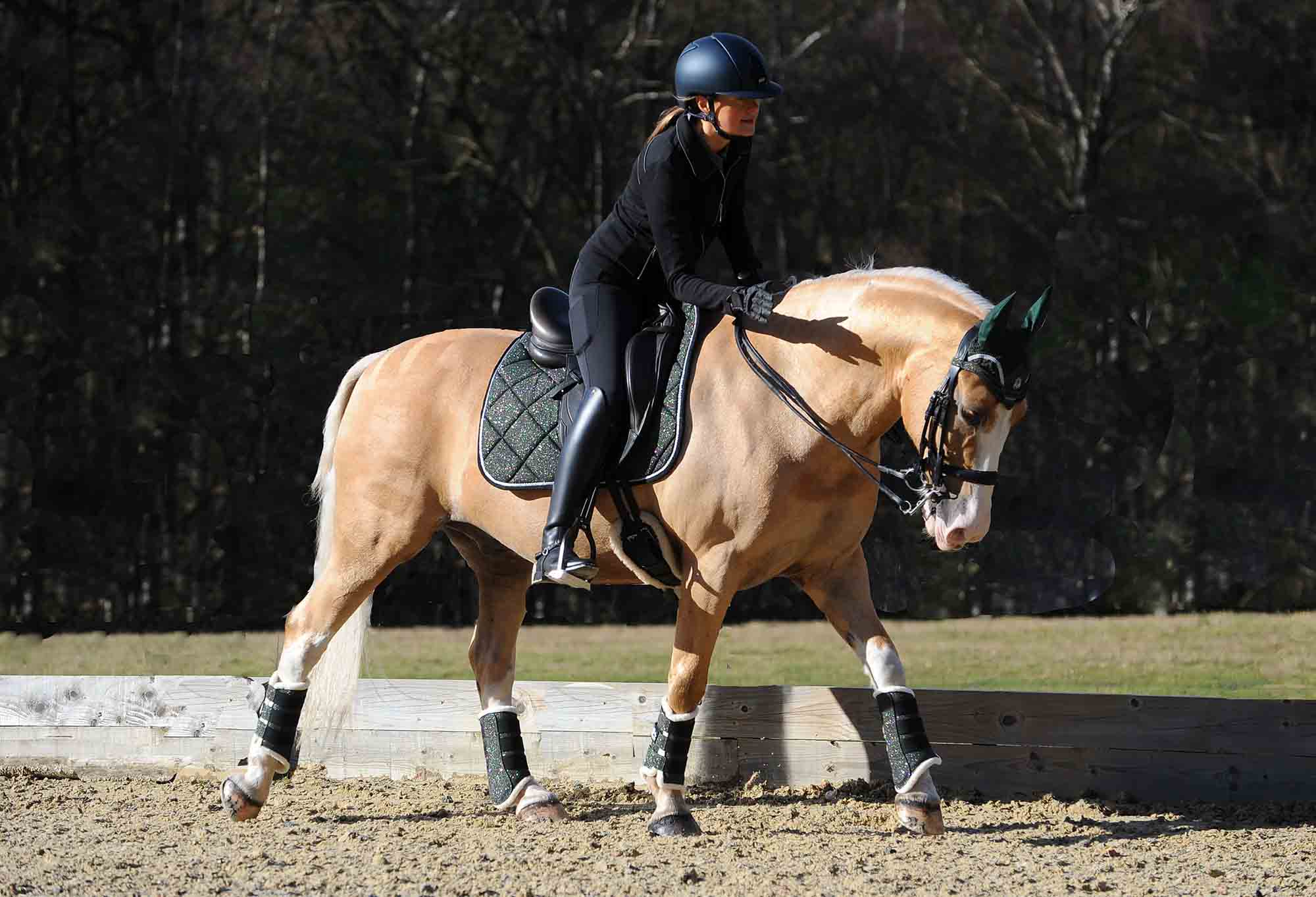 Jade Green Saddle Pad - Equine Exchange Tack Shop