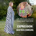 Jeffers Expression Oversized Fleece Throw Blanket, 60" x 84" - Equine Exchange Tack Shop