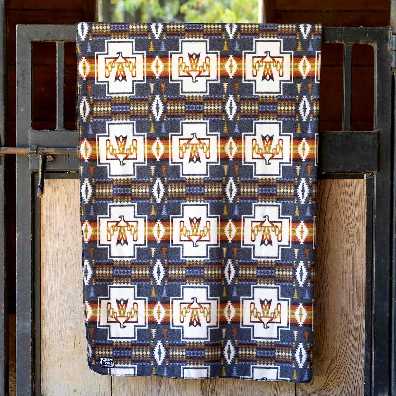 Jeffers Expression Oversized Fleece Throw Blanket, 60" x 84" - Equine Exchange Tack Shop