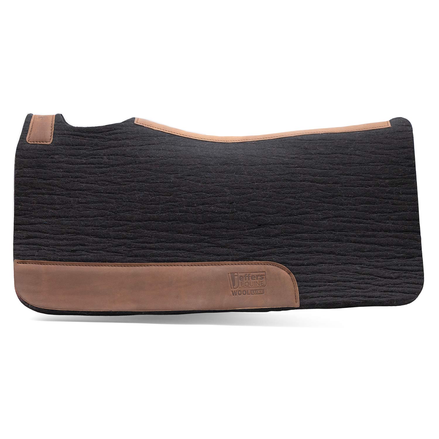 WoolLuxe 100% Wool Western Saddle Pad – Cushioned, Breathable, and Shock-Absorbing