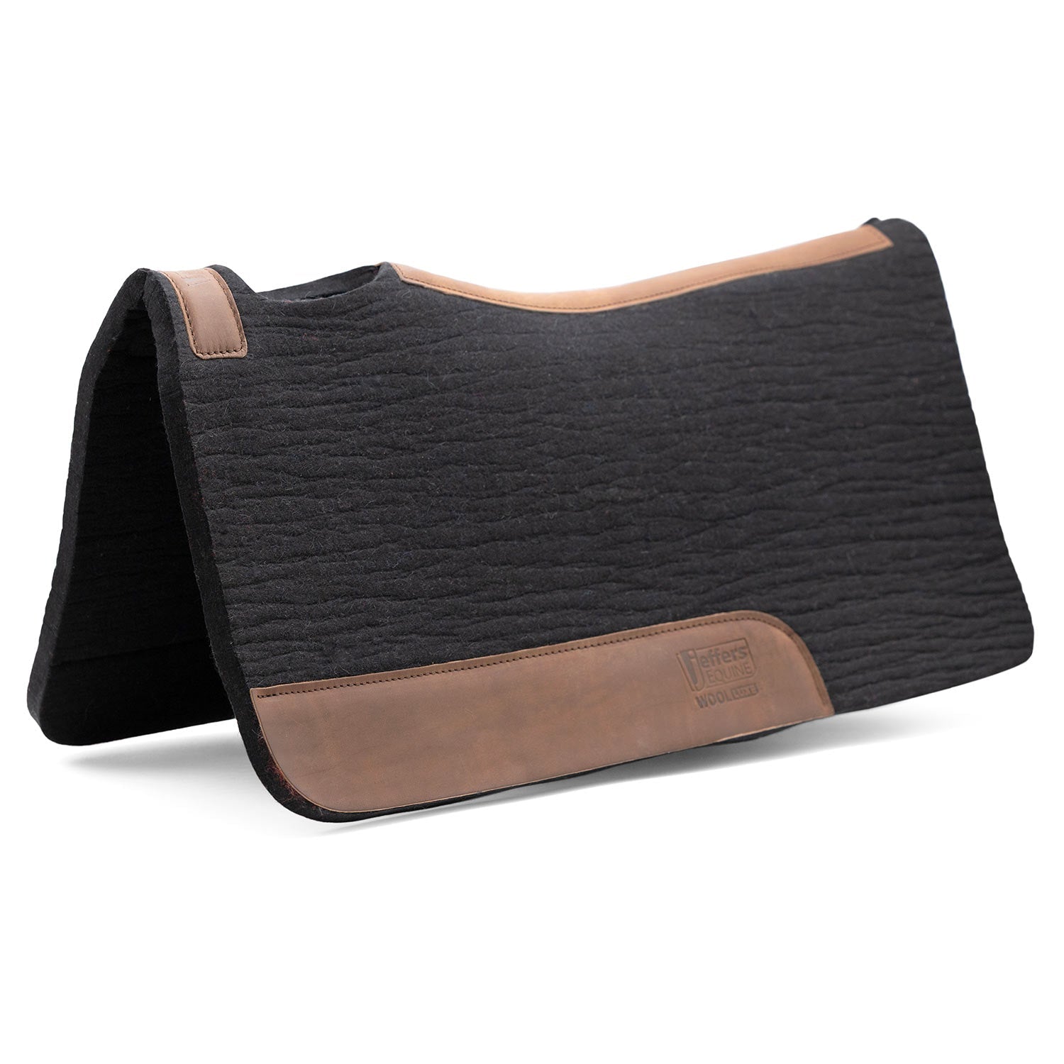 WoolLuxe 100% Wool Western Saddle Pad – Cushioned, Breathable, and Shock-Absorbing
