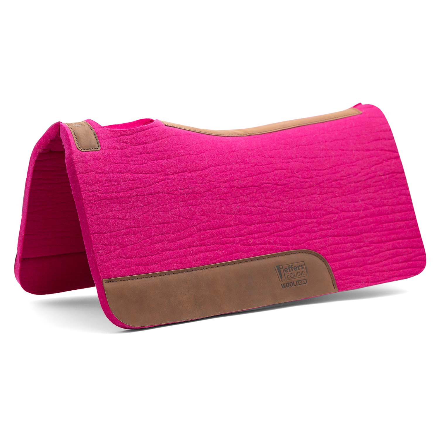 WoolLuxe 100% Wool Western Saddle Pad – Cushioned, Breathable, and Shock-Absorbing