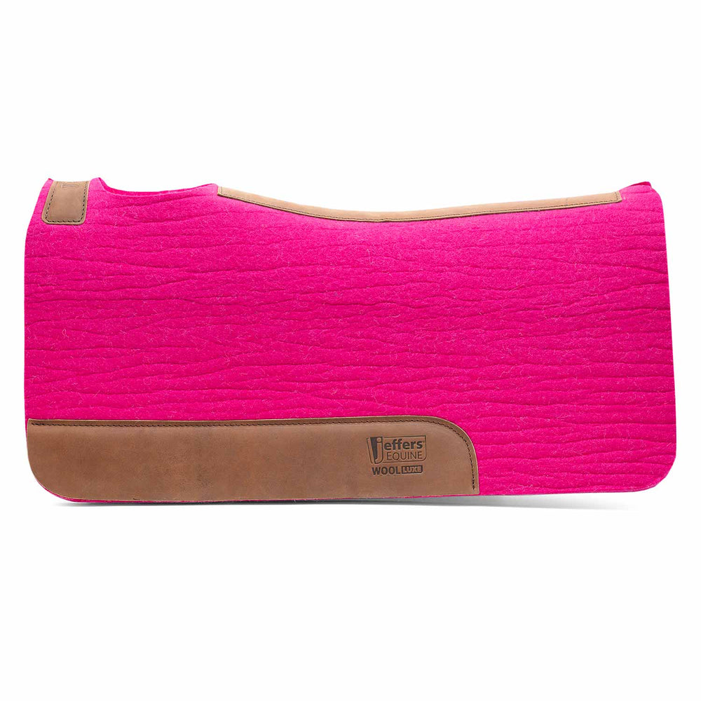 WoolLuxe 100% Wool Western Saddle Pad – Cushioned, Breathable, and Shock-Absorbing