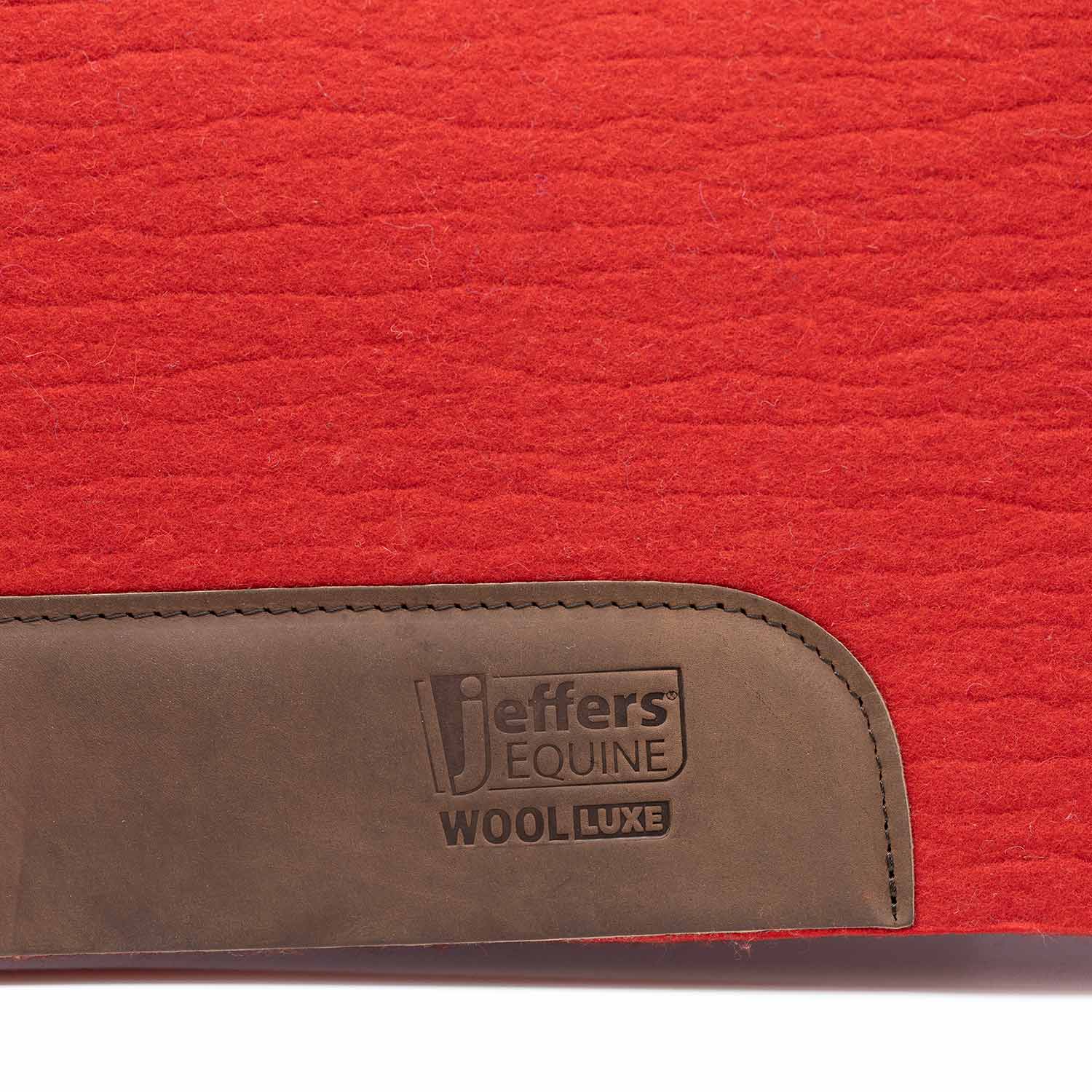 WoolLuxe 100% Wool Western Saddle Pad – Cushioned, Breathable, and Shock-Absorbing
