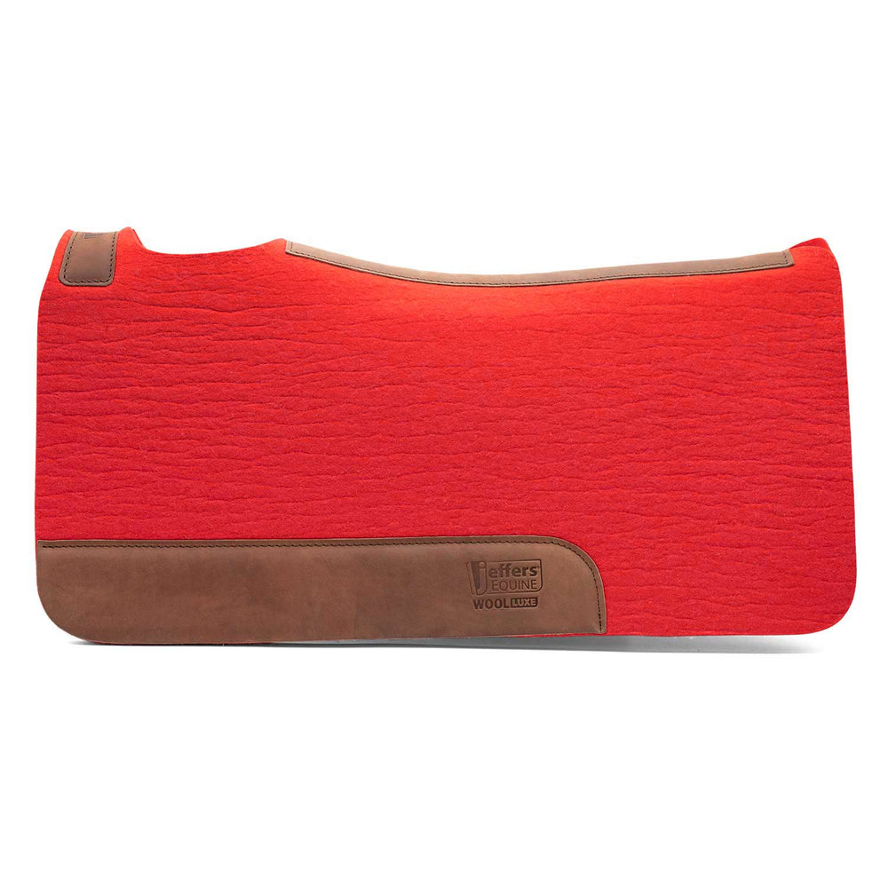 WoolLuxe 100% Wool Western Saddle Pad – Cushioned, Breathable, and Shock-Absorbing
