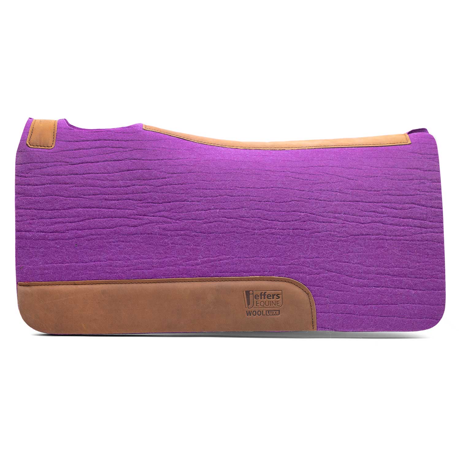 WoolLuxe 100% Wool Western Saddle Pad – Cushioned, Breathable, and Shock-Absorbing