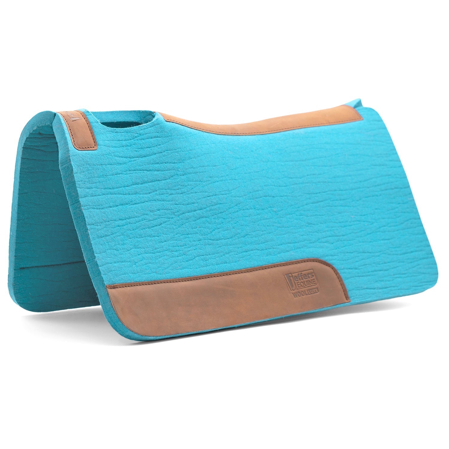 WoolLuxe 100% Wool Western Saddle Pad – Cushioned, Breathable, and Shock-Absorbing