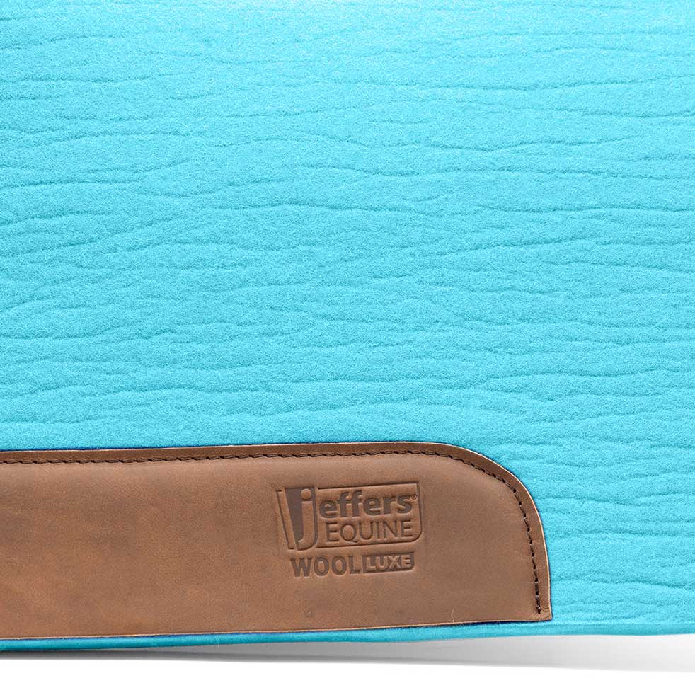 WoolLuxe 100% Wool Western Saddle Pad – Cushioned, Breathable, and Shock-Absorbing