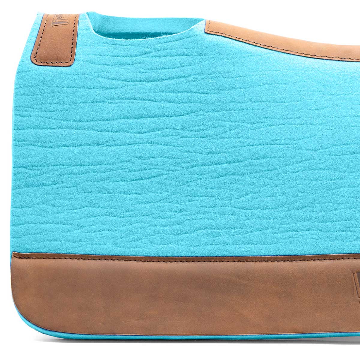 WoolLuxe 100% Wool Western Saddle Pad – Cushioned, Breathable, and Shock-Absorbing