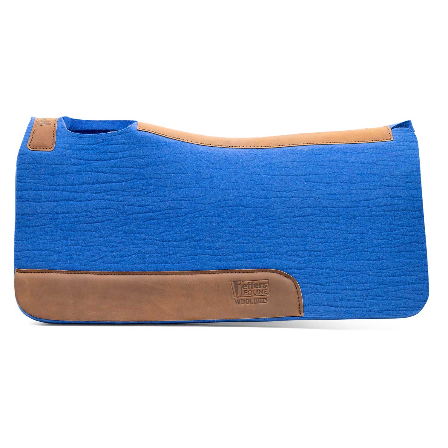 WoolLuxe 100% Wool Western Saddle Pad – Cushioned, Breathable, and Shock-Absorbing