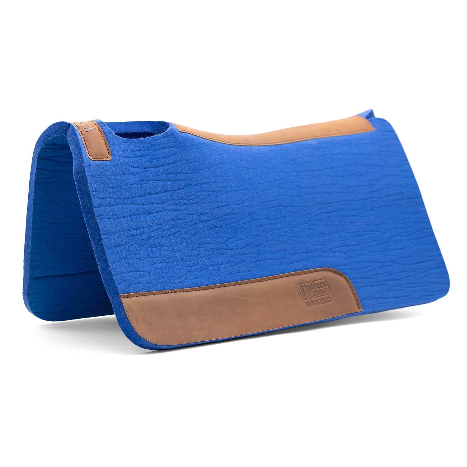 WoolLuxe 100% Wool Western Saddle Pad – Cushioned, Breathable, and Shock-Absorbing