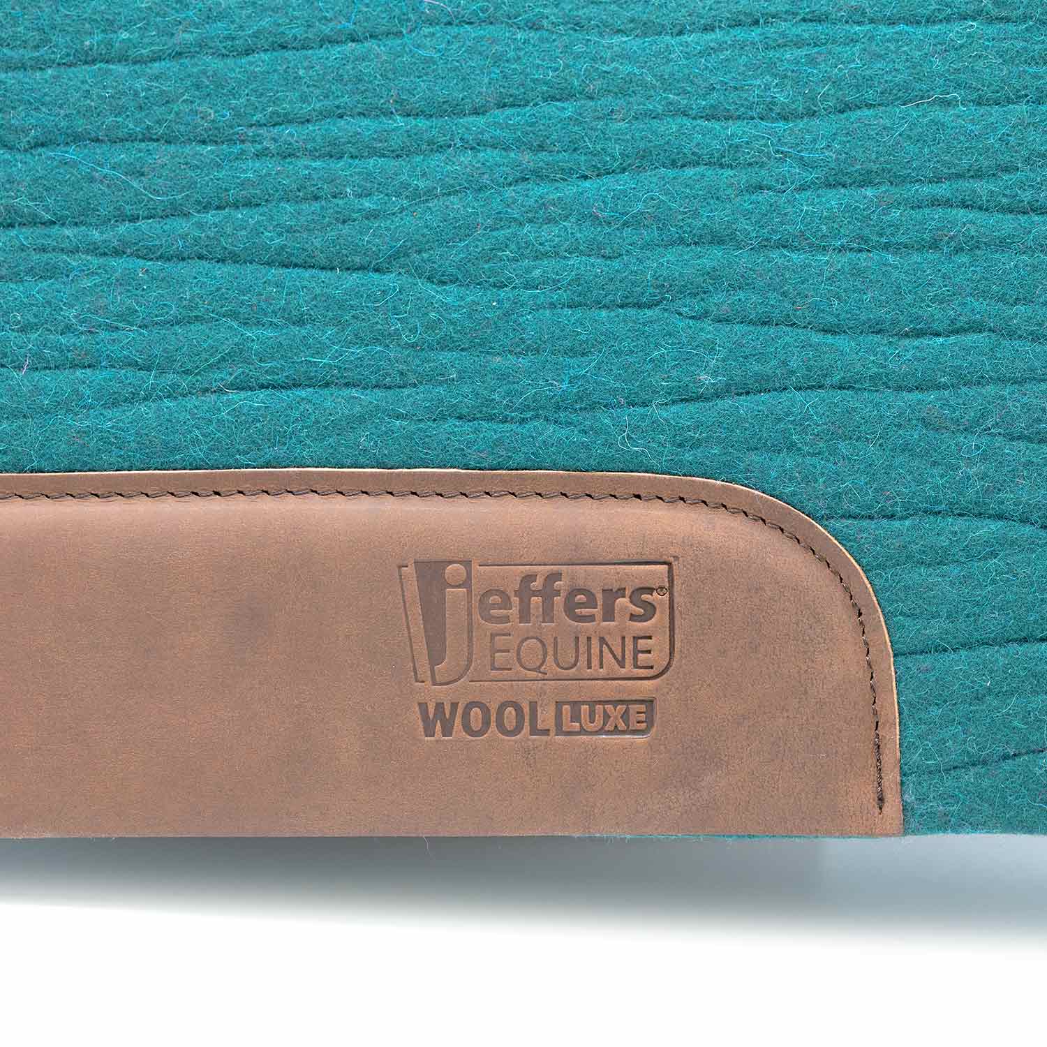 WoolLuxe 100% Wool Western Saddle Pad – Cushioned, Breathable, and Shock-Absorbing